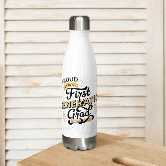 Proud Grad Stainless steel water bottle